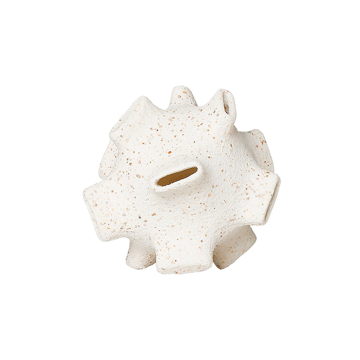 Orb Sculpture Large - Ivory Resin