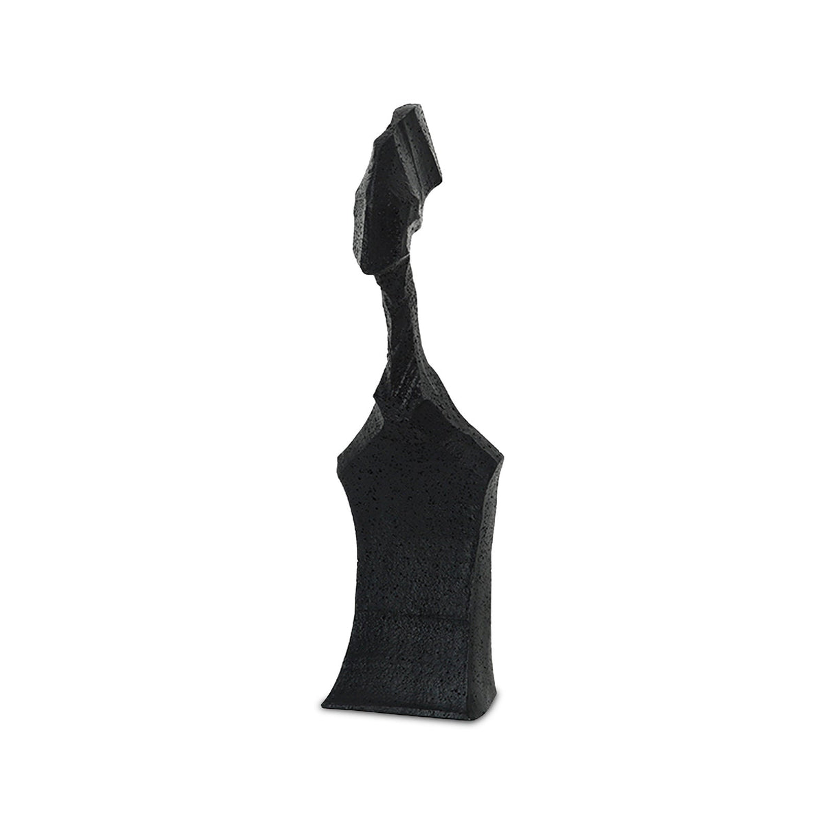 Soren Sculpture - Black Resin