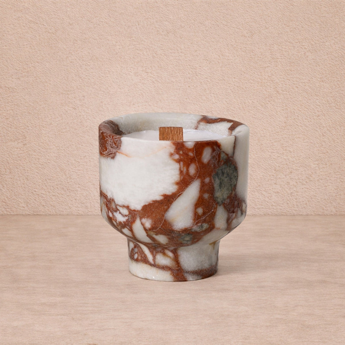 Rubea Candle - Rufouse Marble