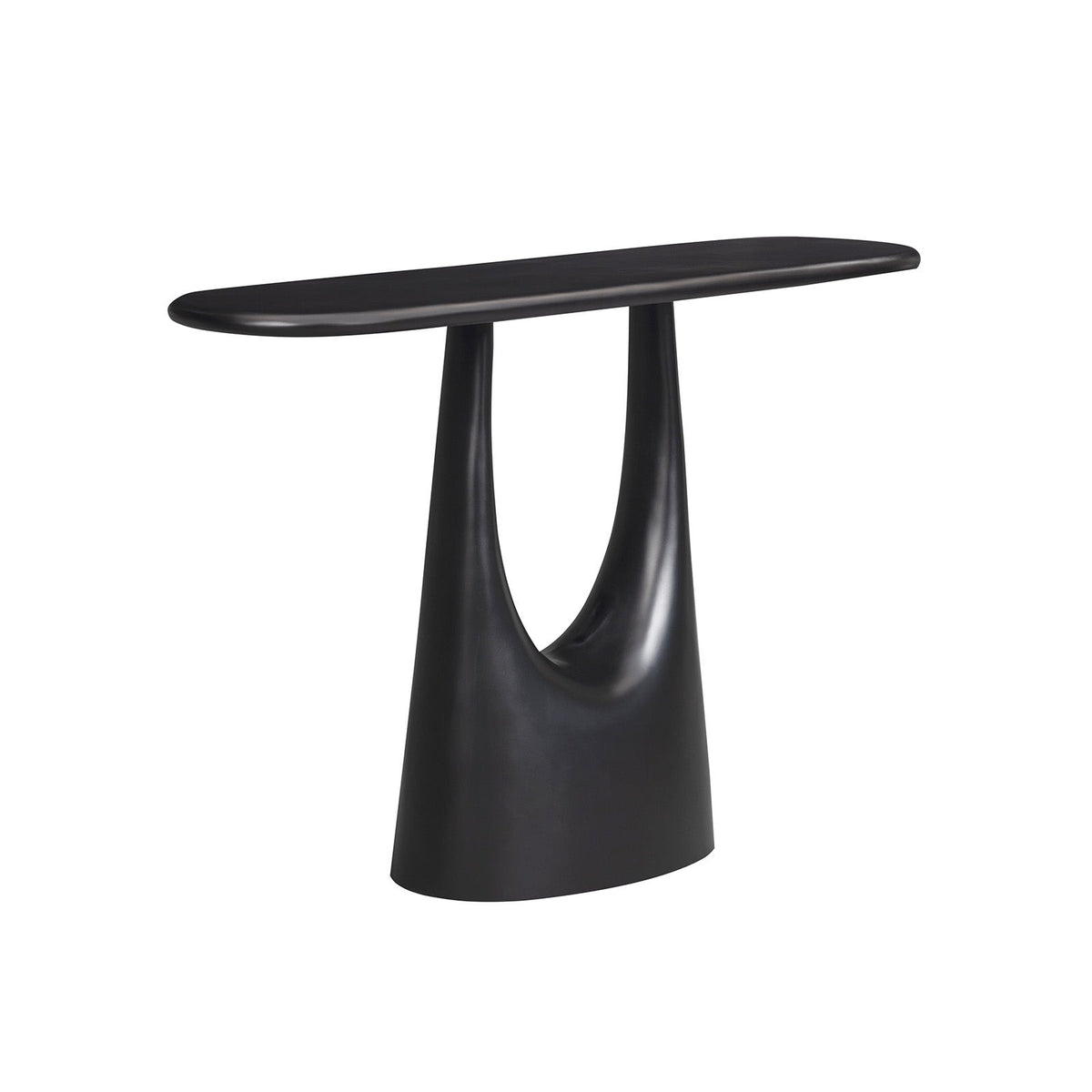 Combe Console Table - Satin Black