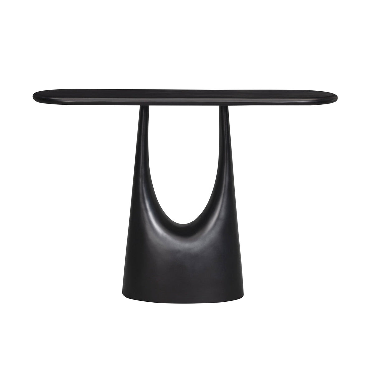 Combe Console Table - Satin Black