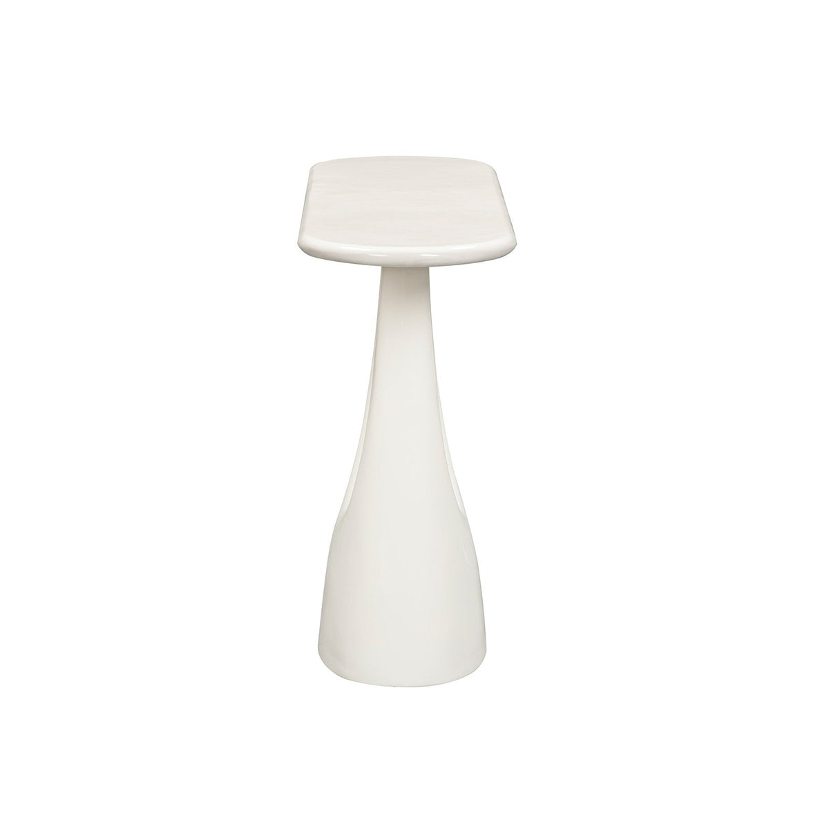 Combe Console Table -  Ivory High Gloss