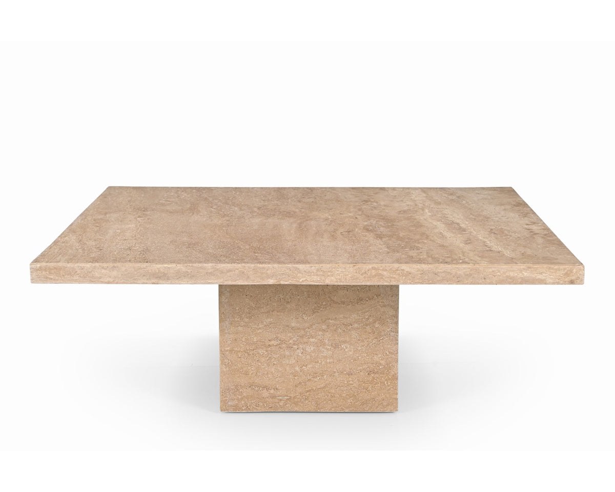 Onetti Coffee Table - Beige Travertine