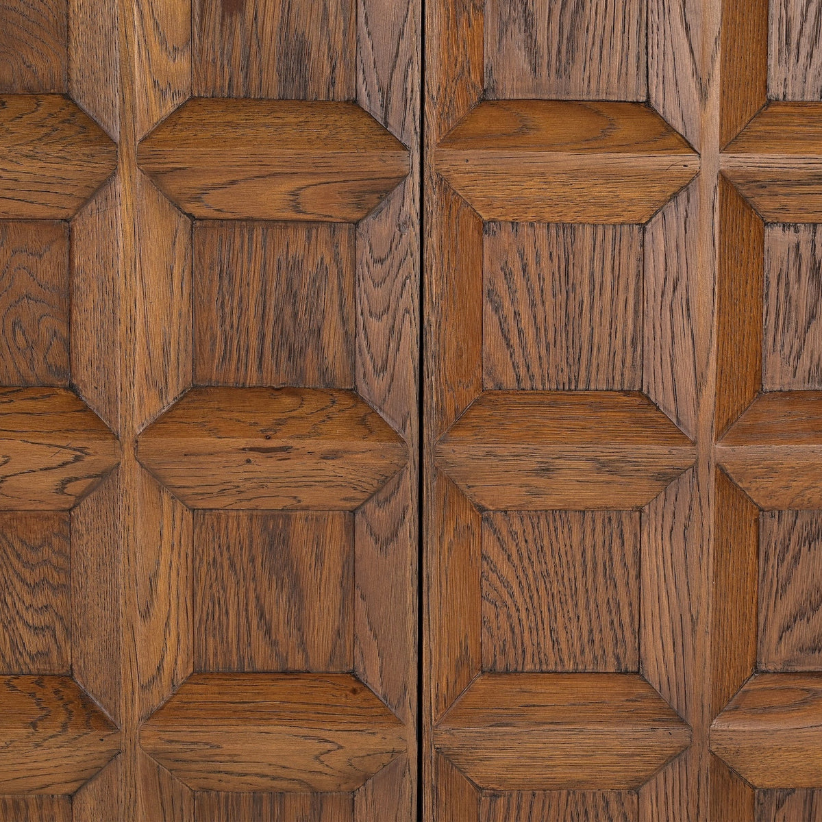 Llauna 2 Door Sideboard  - Brushed Mid Brown Oak