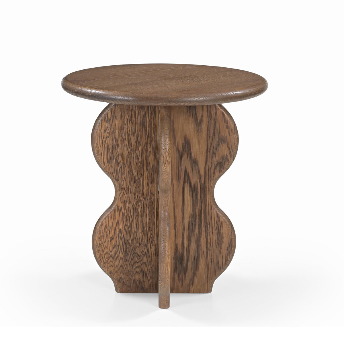 Oltok Side Table - Brushed Mid Brown Oak