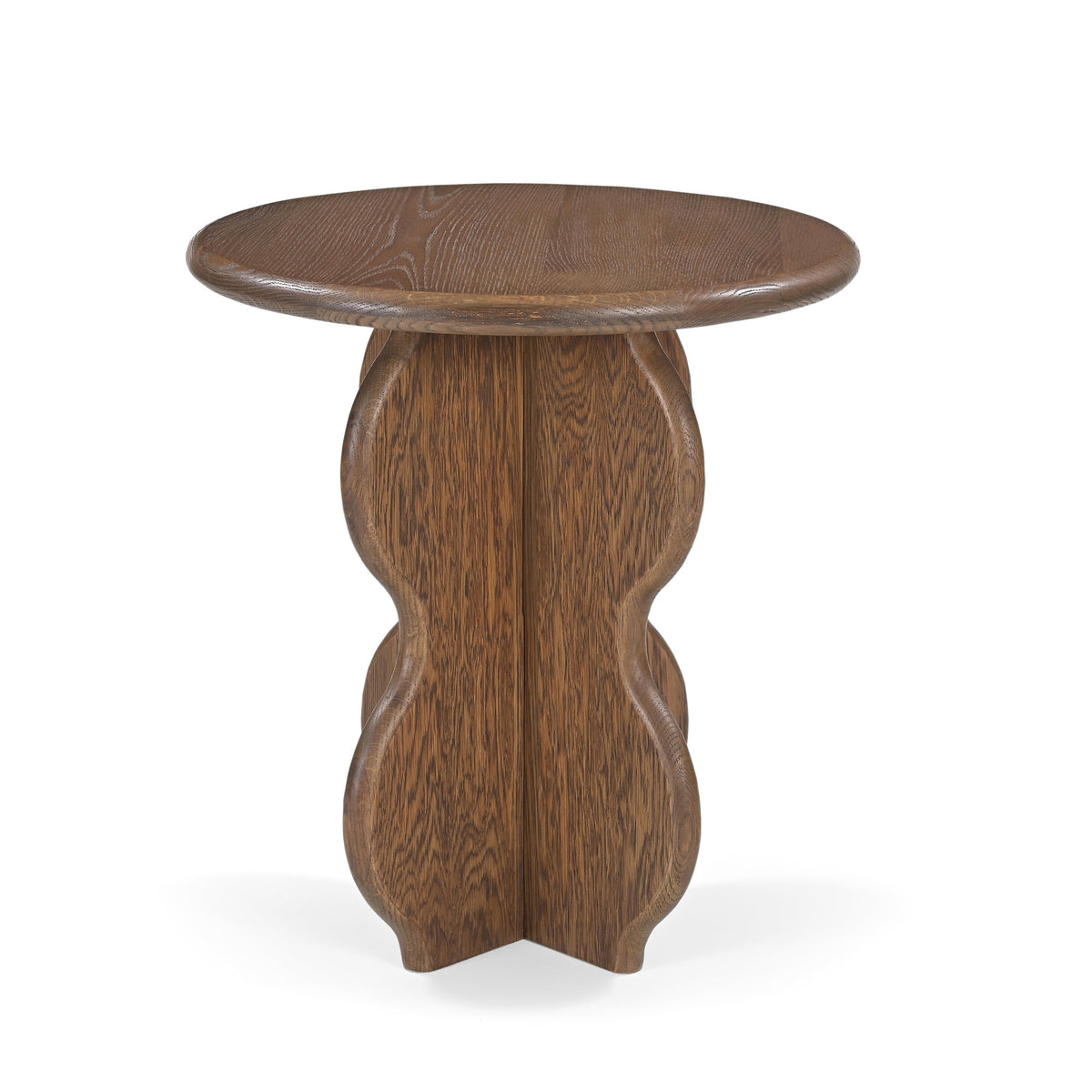Oltok Side Table - Brushed Mid Brown Oak