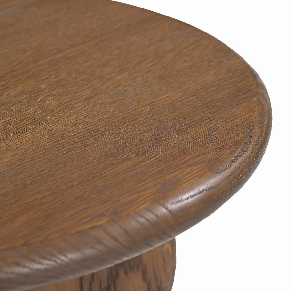 Oltok Side Table - Brushed Mid Brown Oak