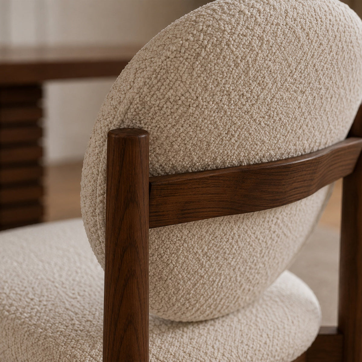 Latina Dining Chair (set of 2) - Capella Ivory & Mid Brown