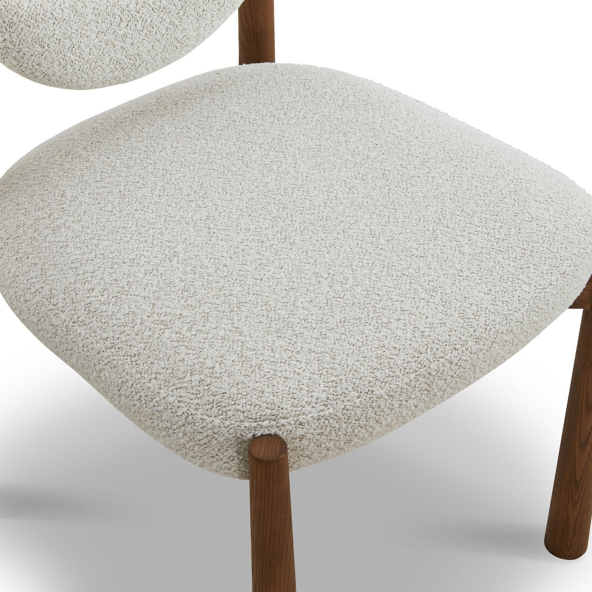Latina Dining Chair (set of 2) - Capella Ivory & Mid Brown