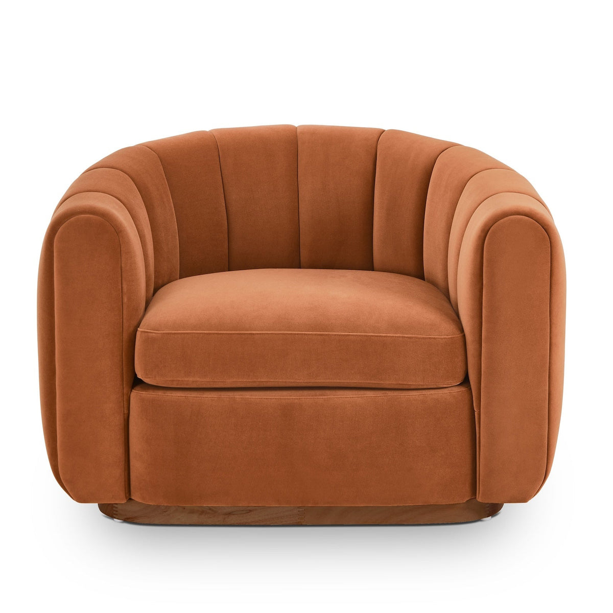 Arles Occasional Chair - Melbourne Clay & Natural Wood
