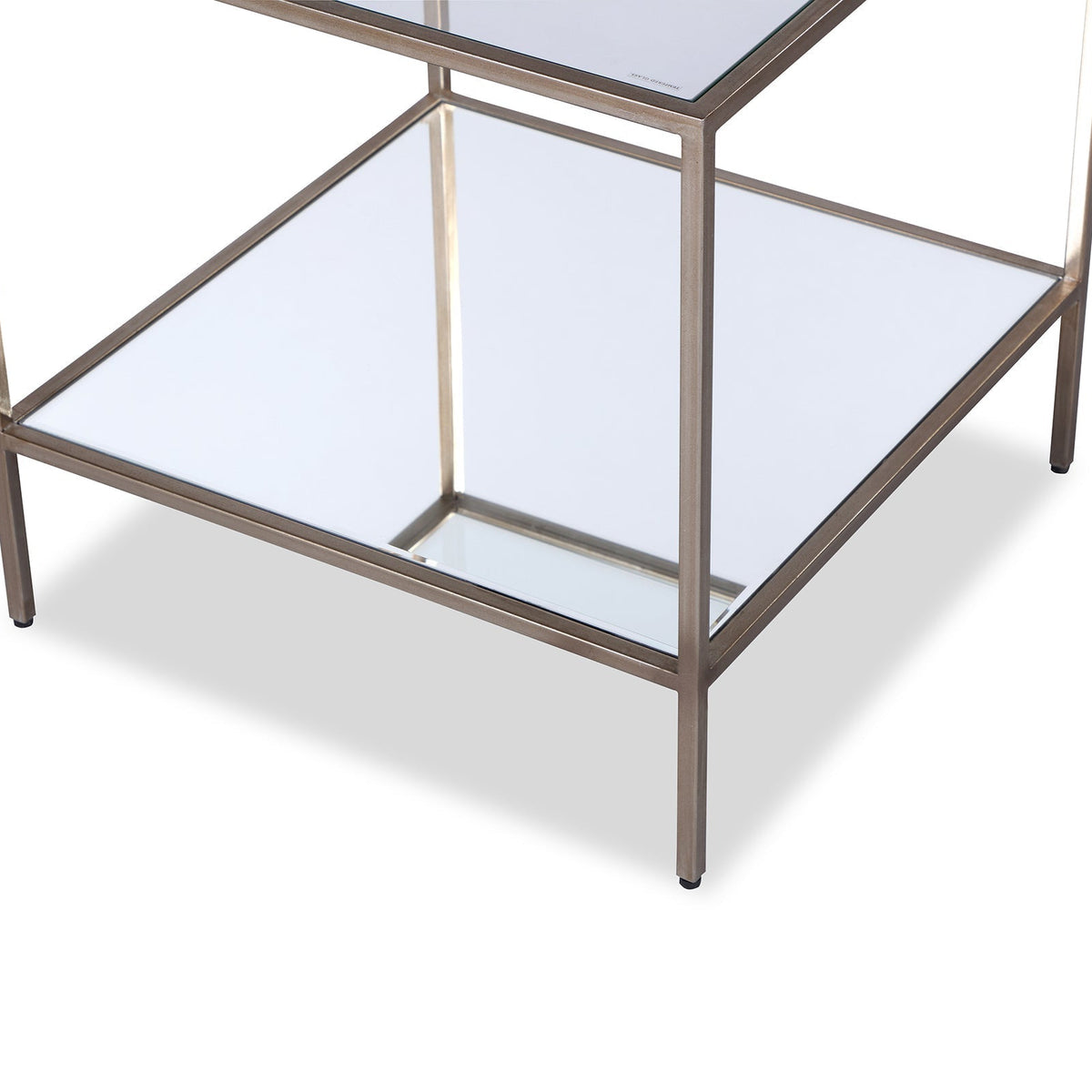 Oliver Side Table - Antique Silver