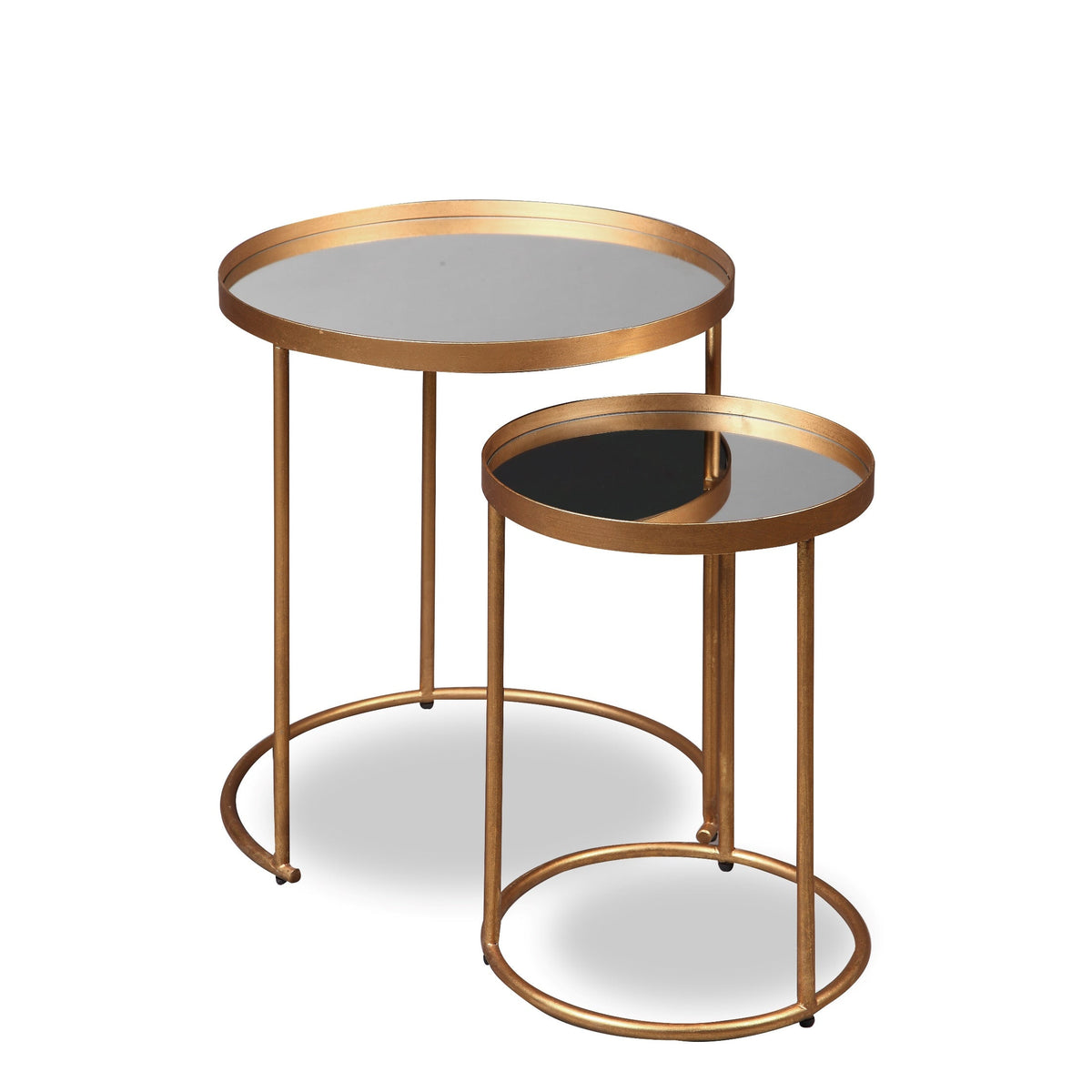Song Side Tables - Antique Gold