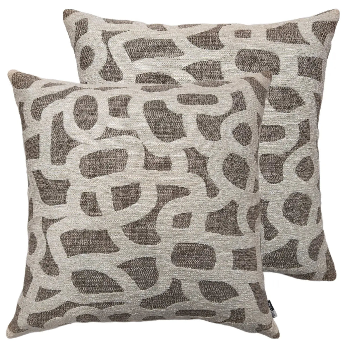 Scribble Pattern Natural Cushion