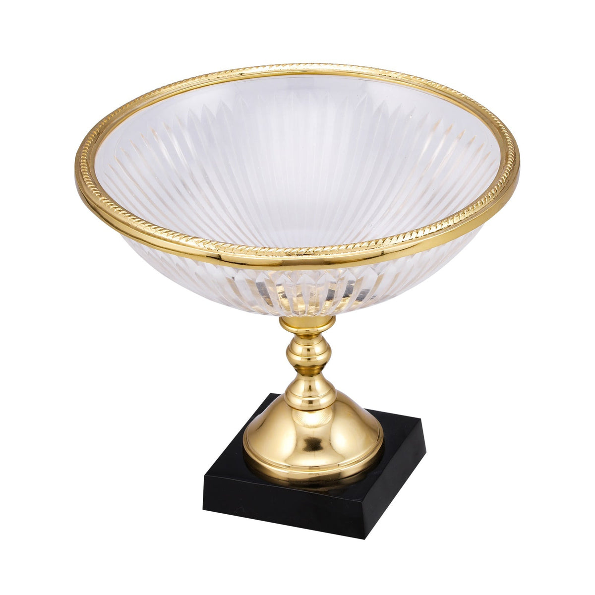 Tazza Bowl - Glass and Gold