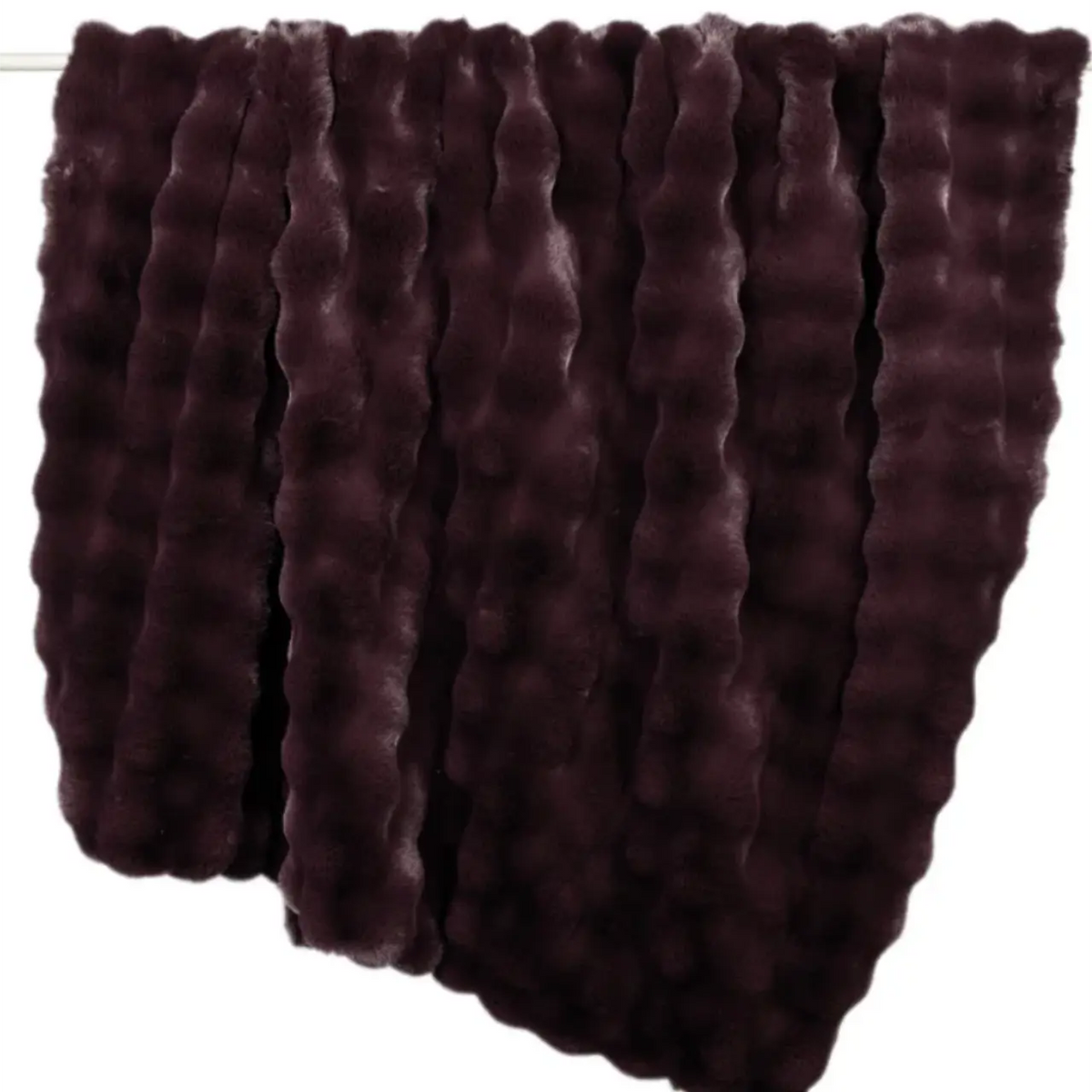 Raffles Throw Aubergine 150x200cm