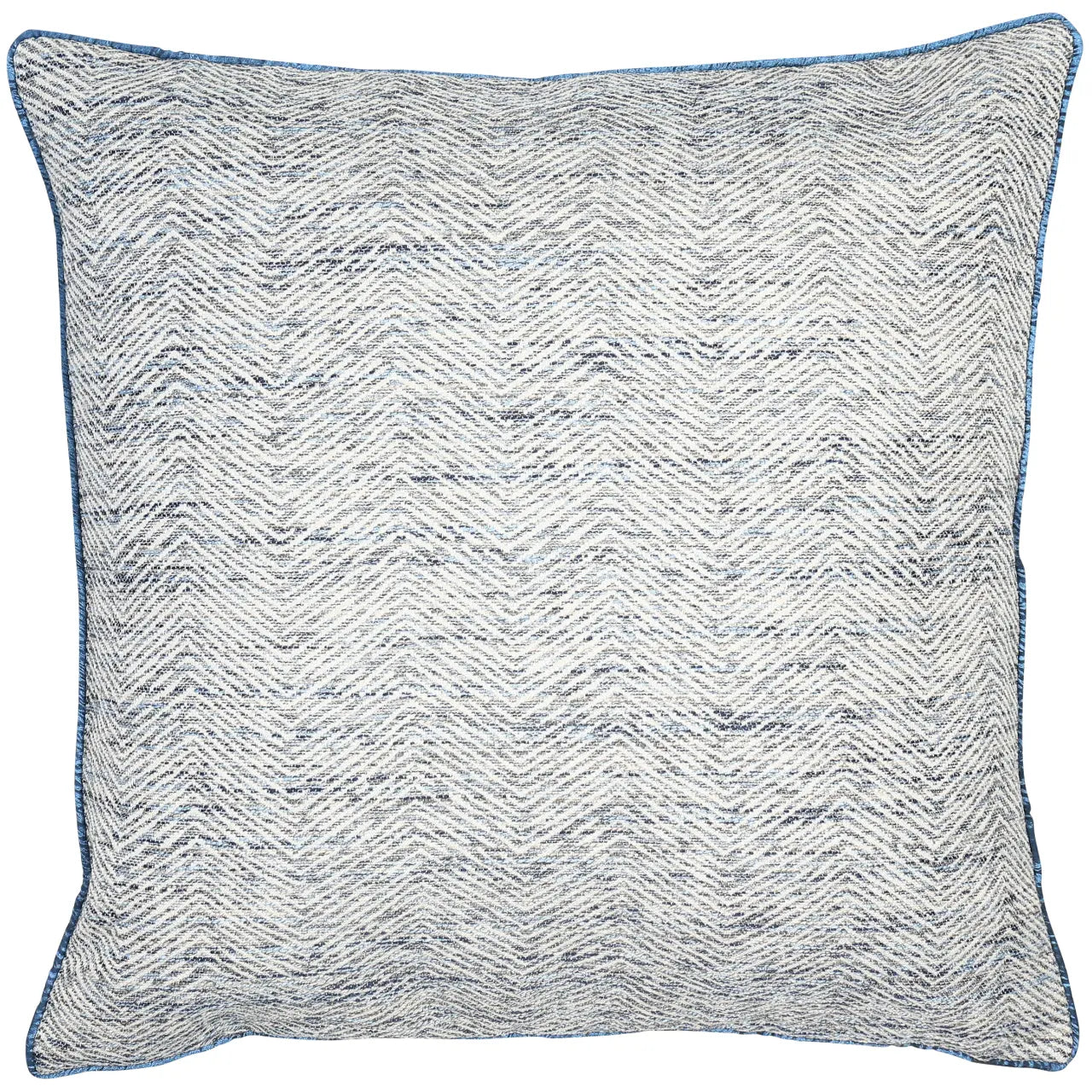 Small Ripple Cushion Navy 43x43cm