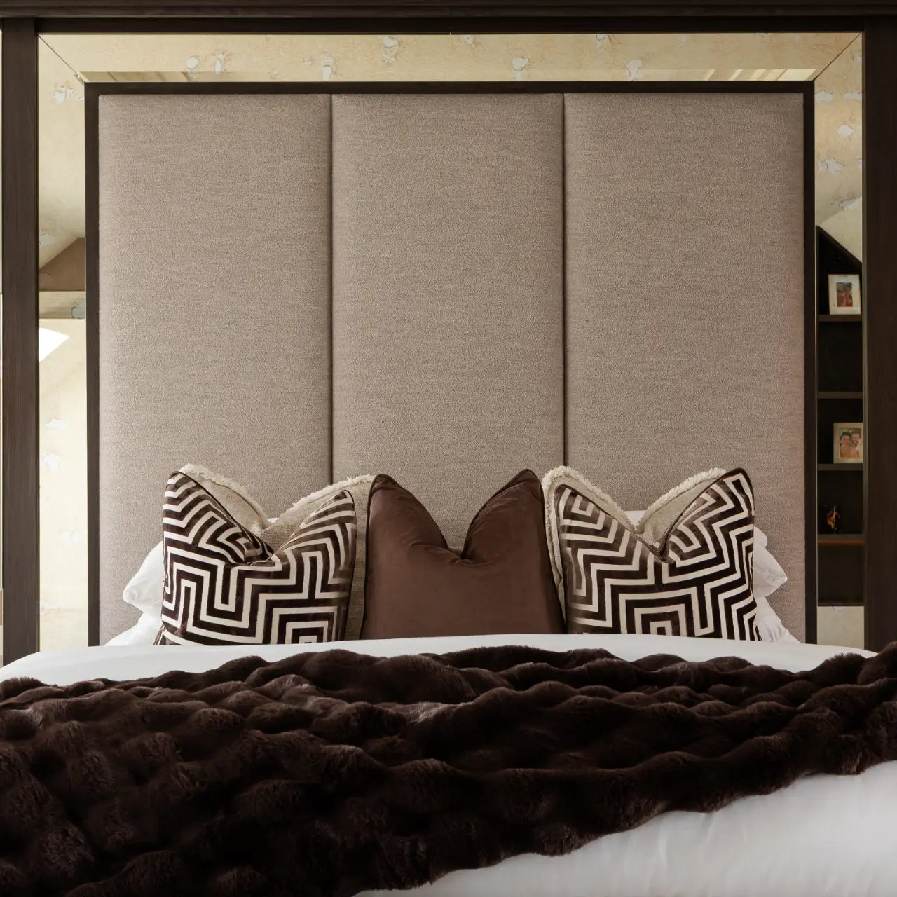 Extra Large Luxe Truffle Cushion 56x56cm