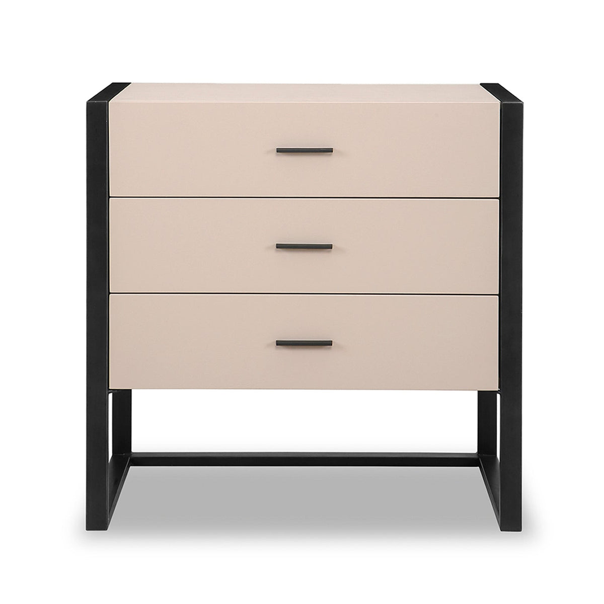 Almati Chest of Drawer - Mink Faux Leather