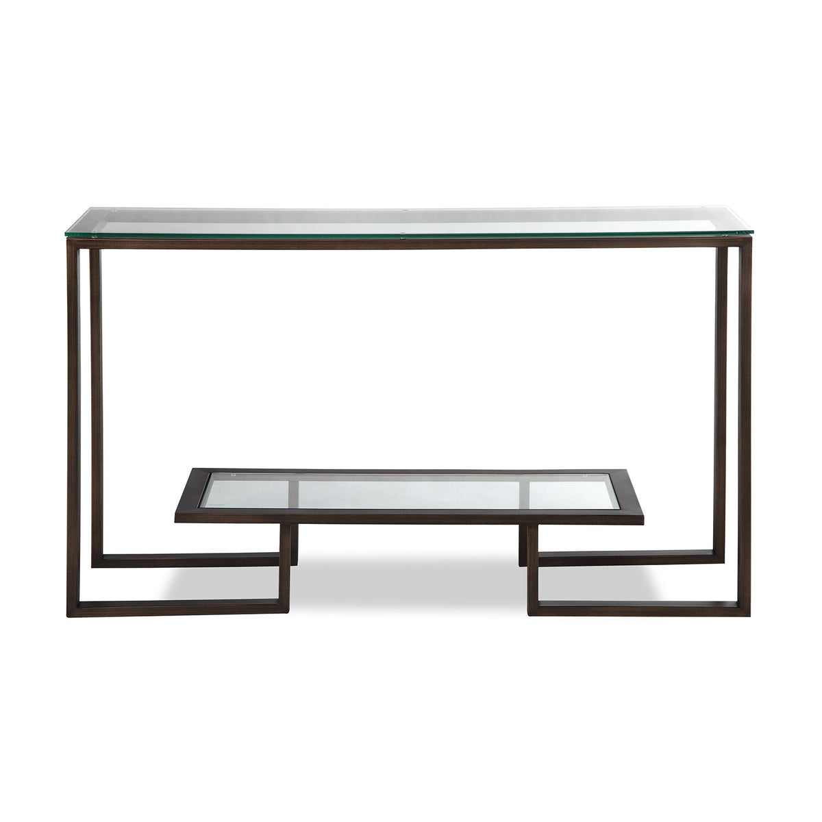 Mayfair Console Table - Hairline Antique Bronze