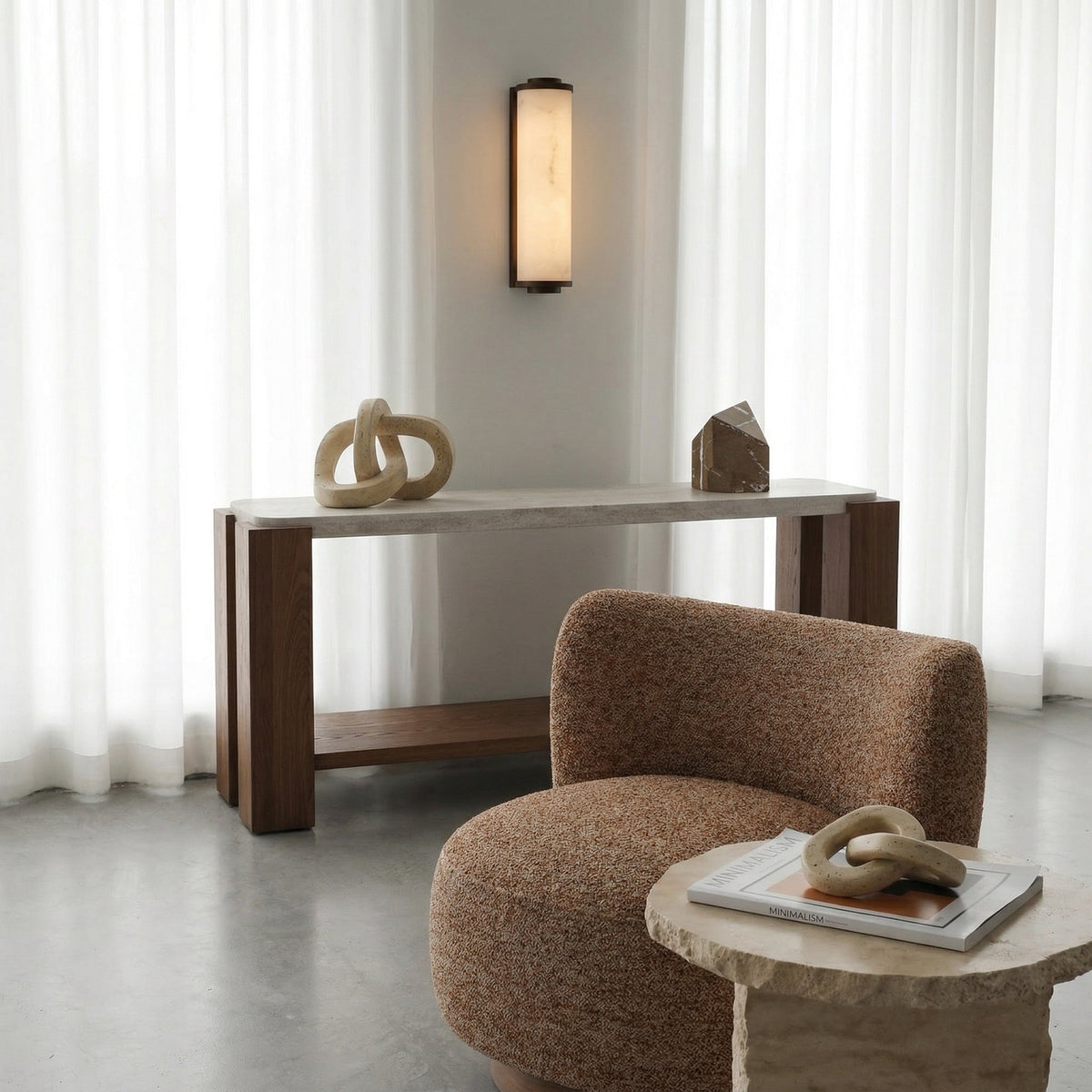 Bruno Swivel Occasional Chair - Norfolk Brown/Mid Brown